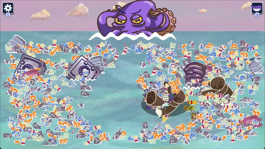 Скриншот 1 к игре Kraken Cleaning