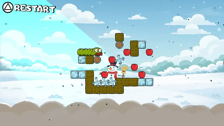 Скриншот 3 к игре Wriggle apple 2
