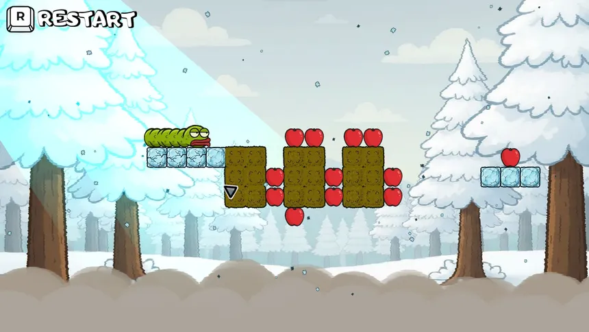 Скриншот 4 к игре Wriggle apple 2