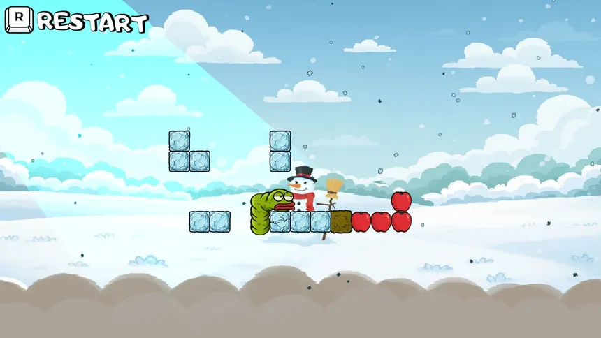 Скриншот 6 к игре Wriggle apple 2