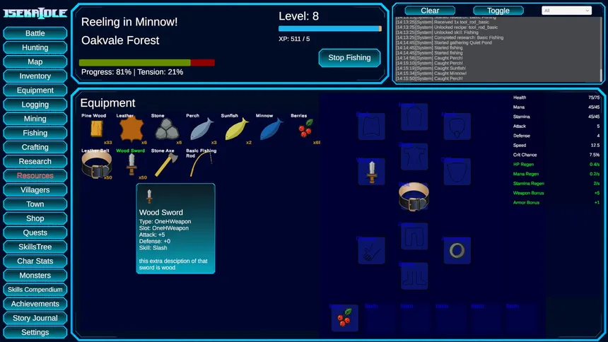 Скриншот 4 к игре IsekaIdle