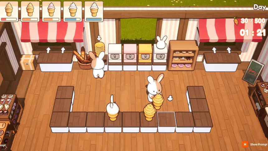 Скриншот 1 к игре BunnyBakery