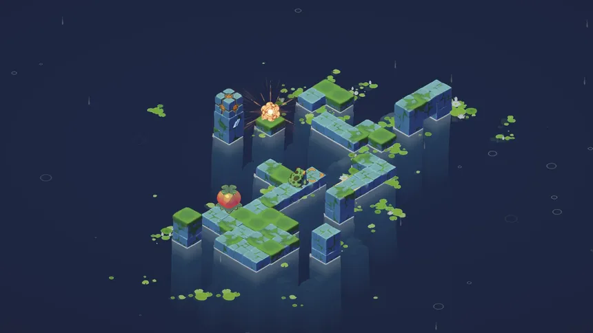 Скриншот 5 к игре FROGBLOCK