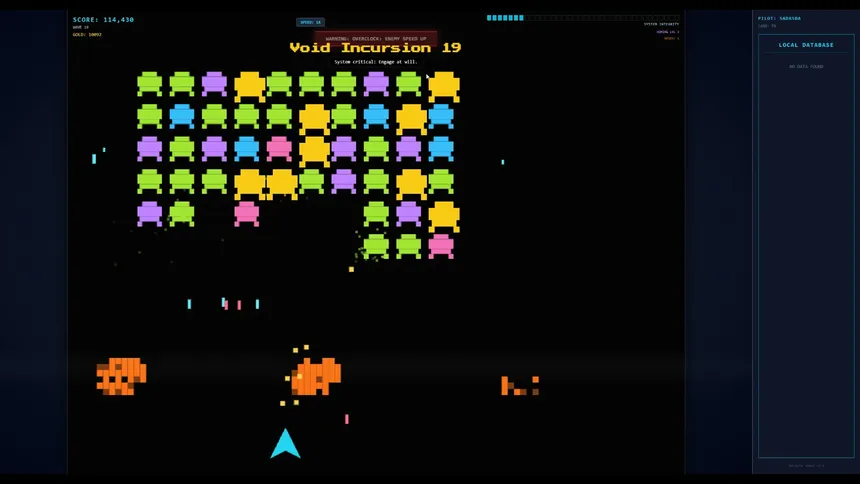 Скриншот 1 к игре Galactic Rogue: Invaders