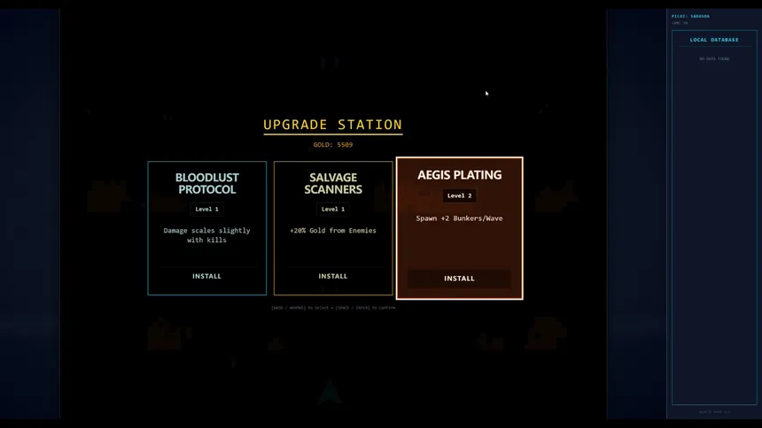 Скриншот 4 к игре Galactic Rogue: Invaders