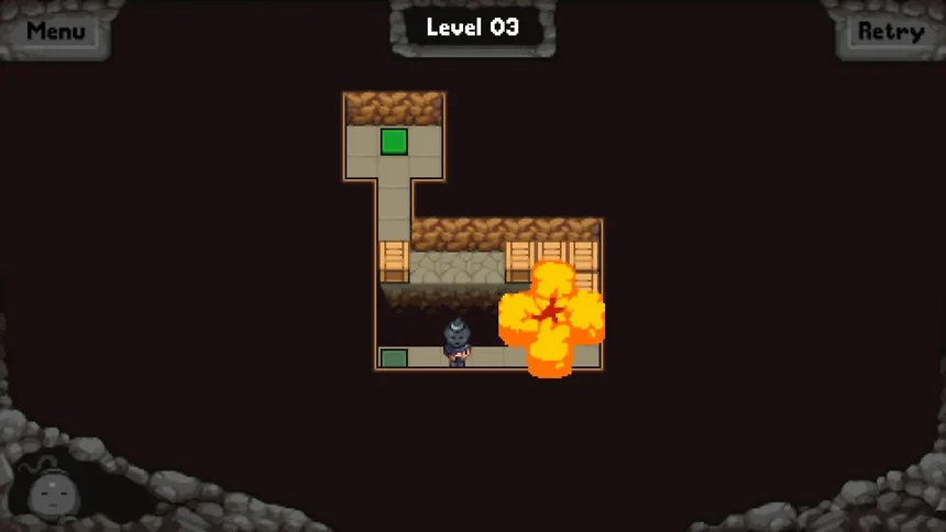 Скриншот 1 к игре Bomb's Lair