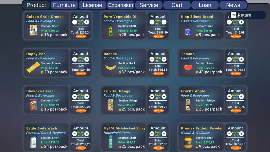 Скриншот 2 к игре Market is Fine