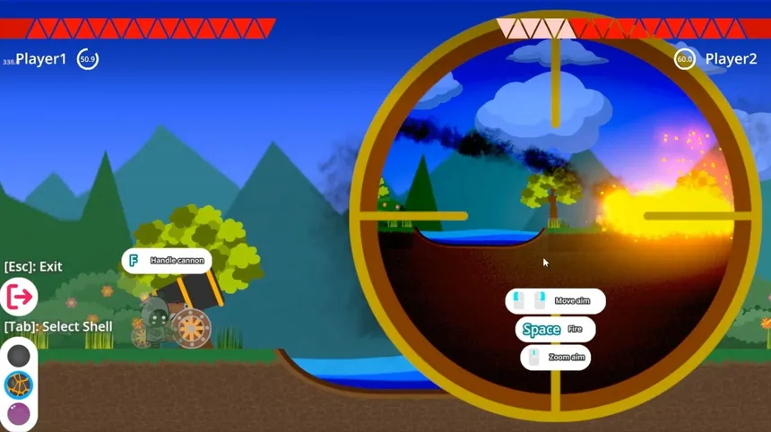 Скриншот 3 к игре Cannon Ball