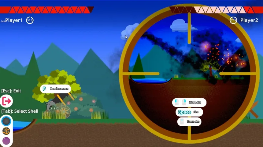 Скриншот 4 к игре Cannon Ball