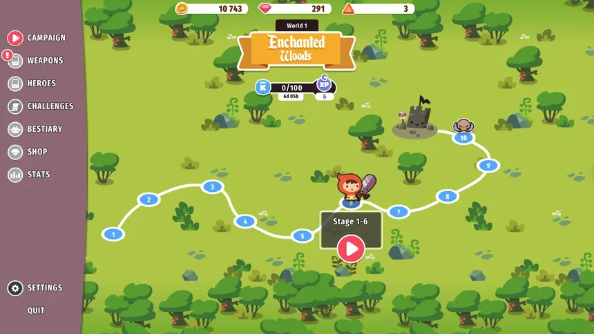 Скриншот 2 к игре Theobald's Adventure - Micro RPG