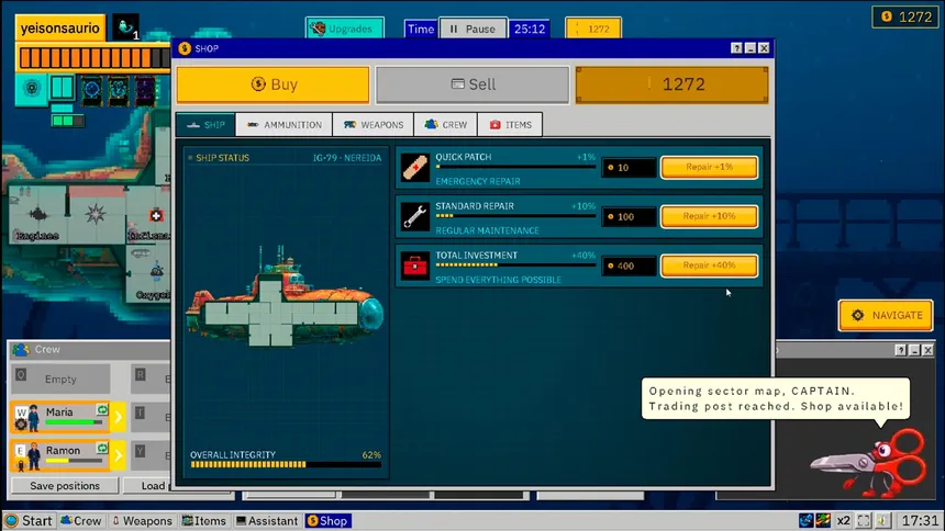 Скриншот 4 к игре Submarine Homesick Blues