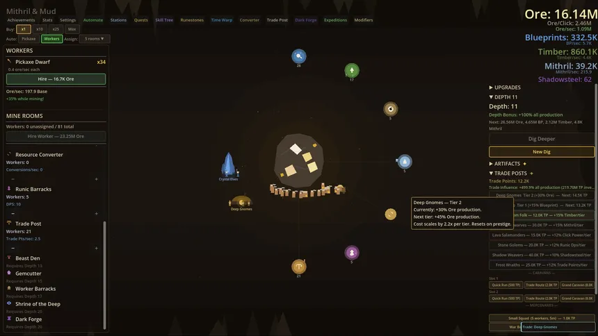 Скриншот 2 к игре Mithril & Mud