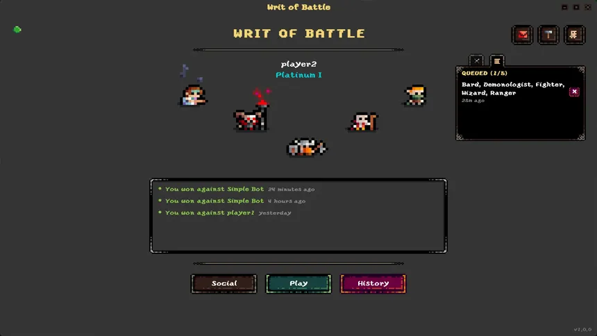 Скриншот 1 к игре Writ of Battle