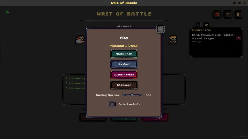 Скриншот 2 к игре Writ of Battle