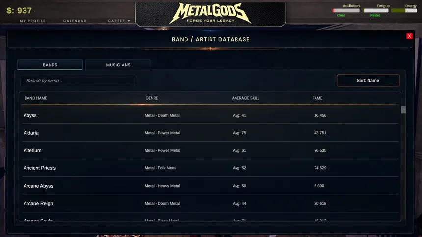 Скриншот 5 к игре MetalGods