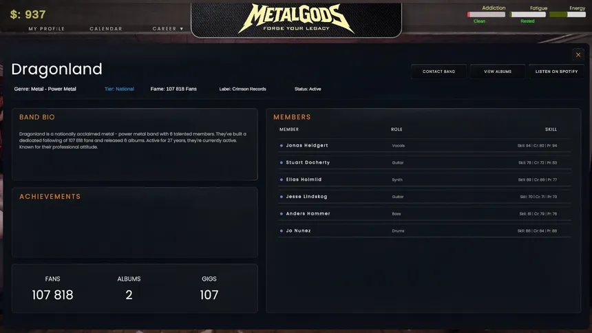 Скриншот 6 к игре MetalGods