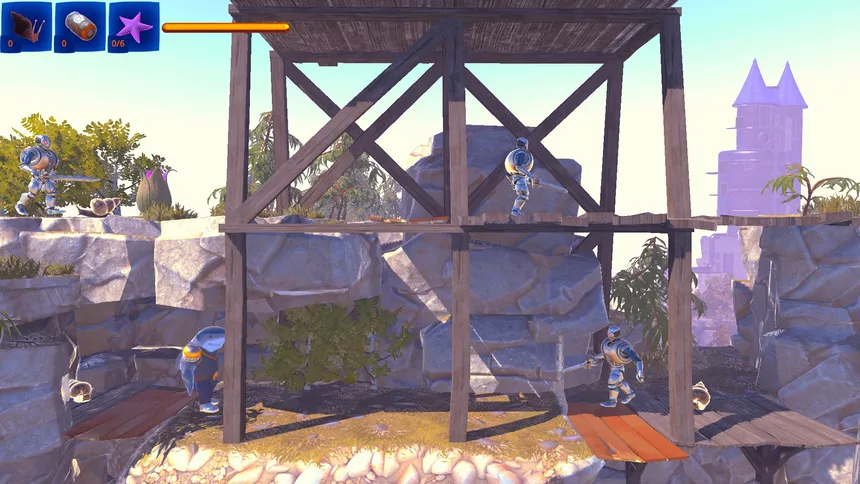 Скриншот 6 к игре Shark Castle