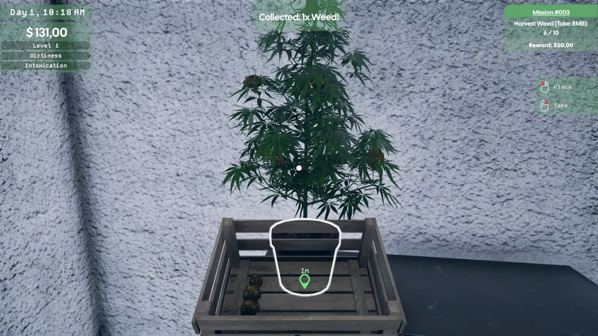 Скриншот 4 к игре Weed Supermarket Simulator: Prologue