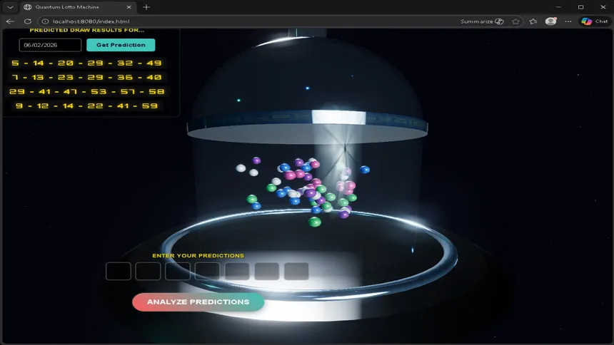 Скриншот 3 к игре Quantum Lotto Machine