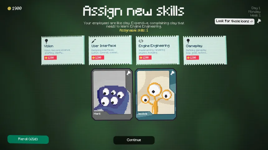 Скриншот 6 к игре Postponed: Game Dev Management Roguelite