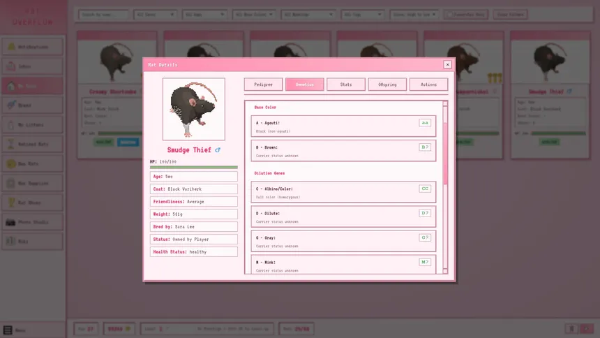 Скриншот 1 к игре Rat Overflow
