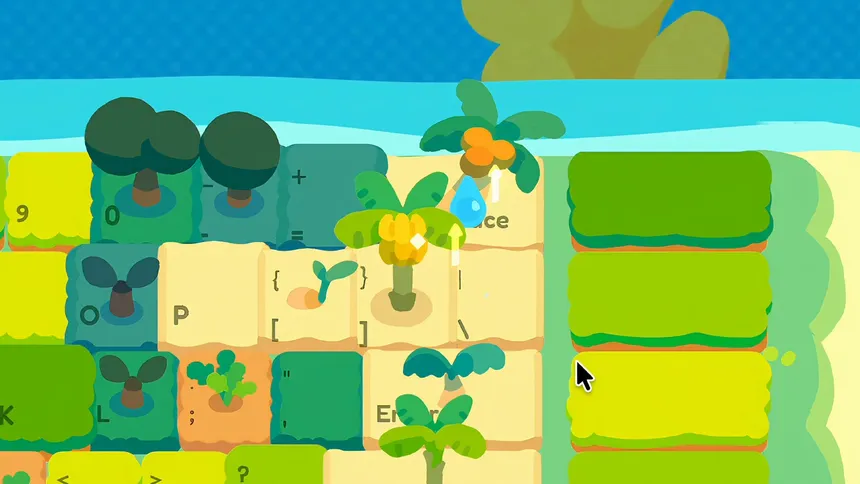 Скриншот 2 к игре 键盘农场 Keyboard Farm