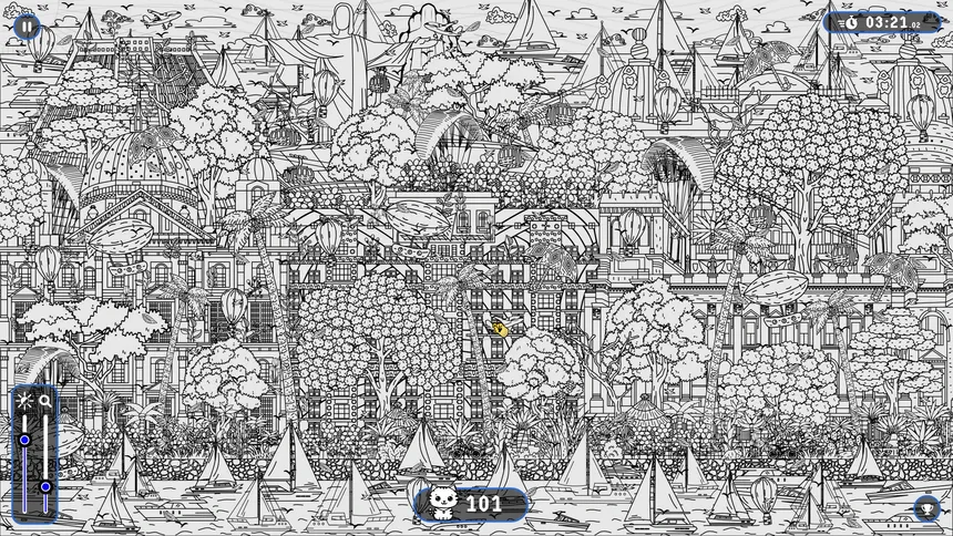 Скриншот 1 к игре Hidden Pets: 101 Cats in Rio de Janeiro