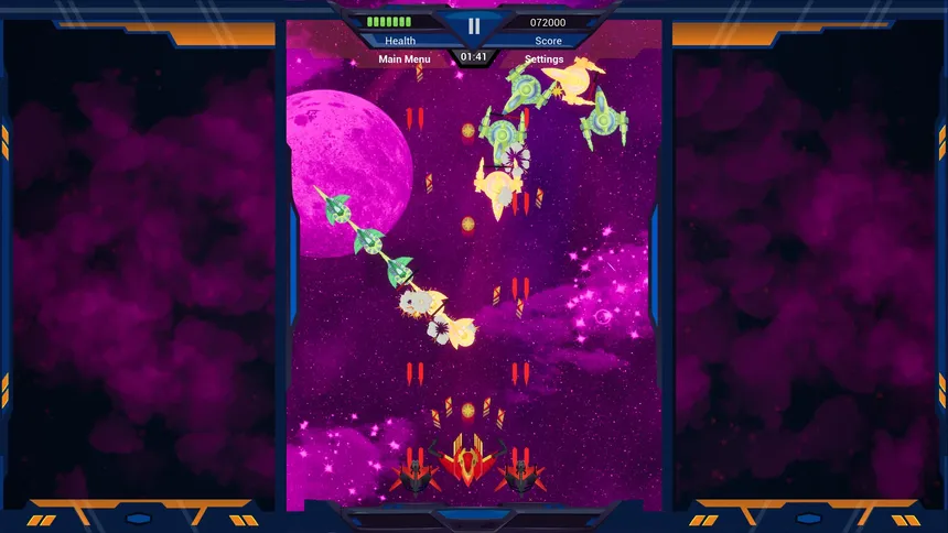 Скриншот 3 к игре Galaxy Invaders - Eclipse Squadron