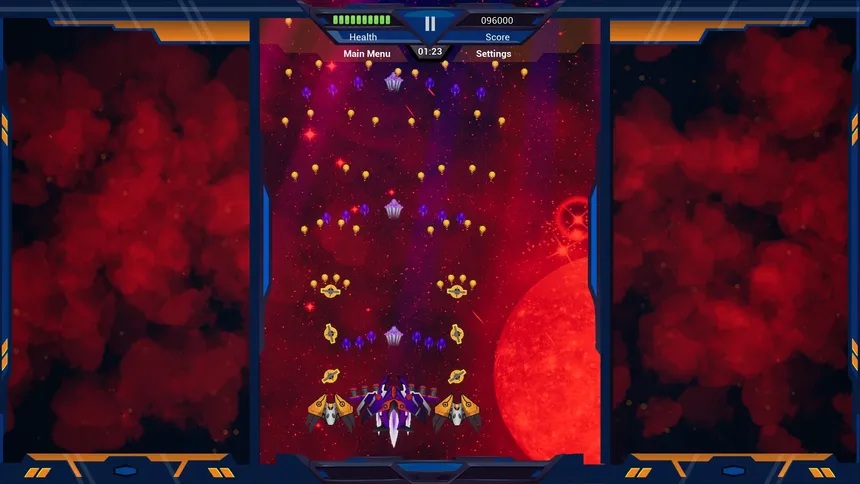 Скриншот 4 к игре Galaxy Invaders - Eclipse Squadron
