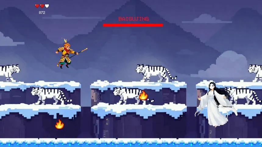 Скриншот 2 к игре Wukong: Heavenly Dash
