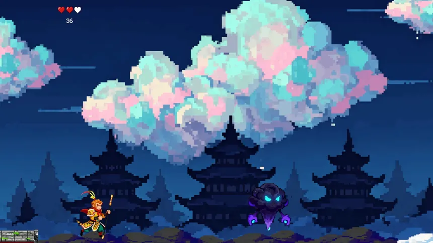 Скриншот 4 к игре Wukong: Heavenly Dash