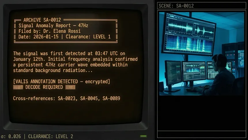 Скриншот 2 к игре Silence Archives Terminal