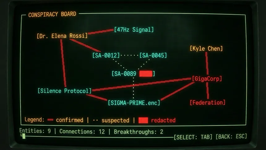 Скриншот 4 к игре Silence Archives Terminal