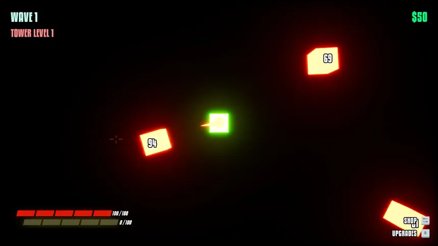 Скриншот 1 к игре Neon Bullet