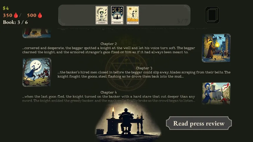 Скриншот 2 к игре Ghostwriter's Pact