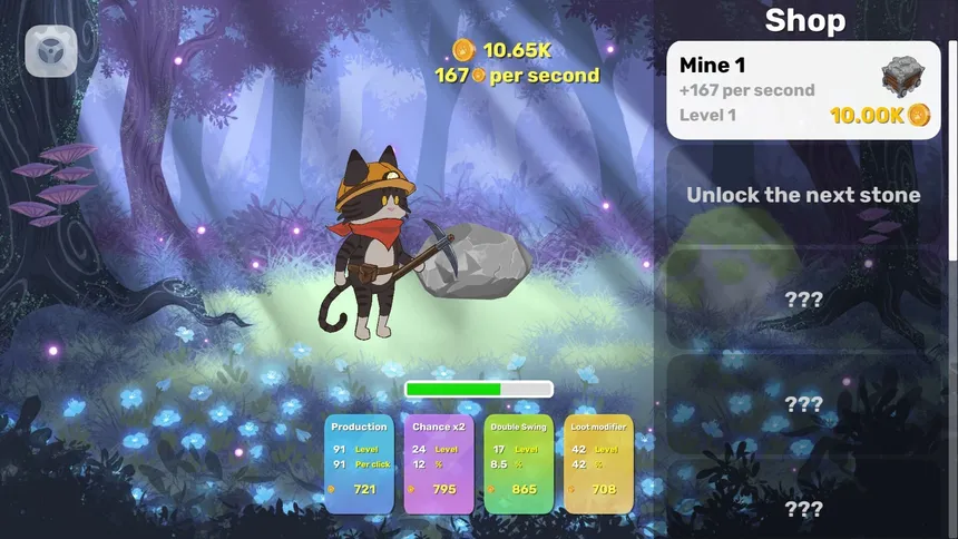 Скриншот 1 к игре MeowMiner