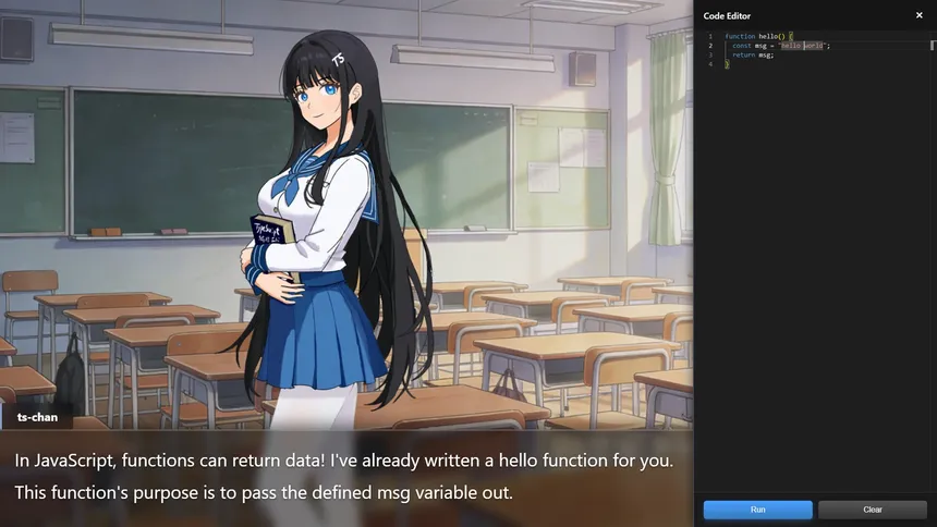 Скриншот 2 к игре Web少女编程学院