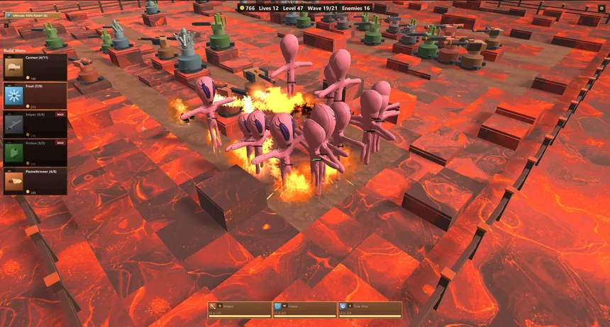 Скриншот 4 к игре Tower Defense Ultimate: Crashfall Protocol