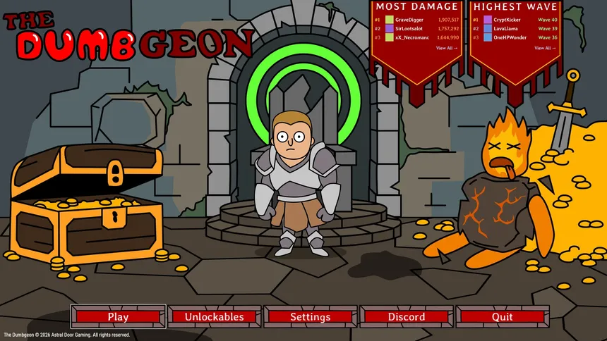 Скриншот 5 к игре The Dumbgeon