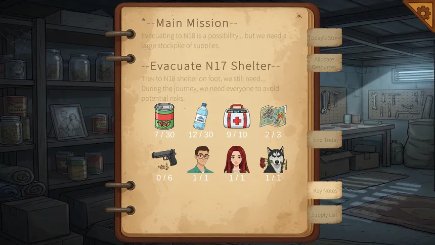 Скриншот 4 к игре Survivor's Log: N17 Shelter