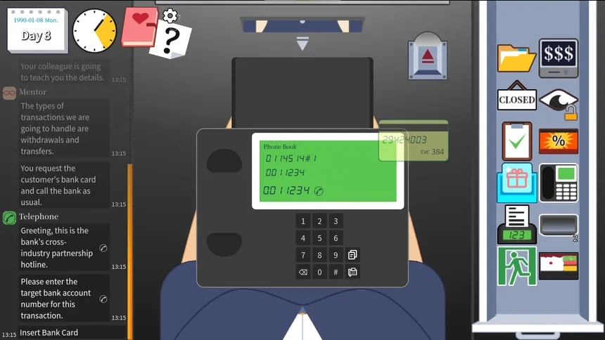 Скриншот 4 к игре Manual Teller Machine