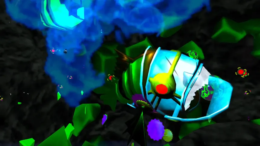 Скриншот 1 к игре Asteroids and Aliens
