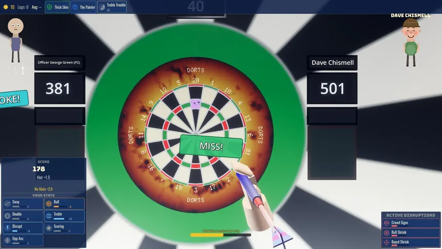 Скриншот 3 к игре Dorts : A Darts Roguelike