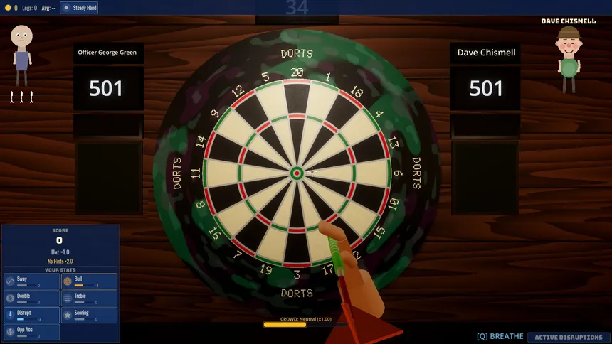 Скриншот 4 к игре Dorts : A Darts Roguelike