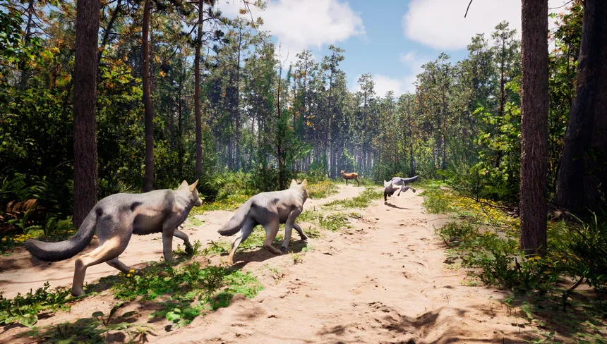 Скриншот 2 к игре Susia - Wolf Life Simulator