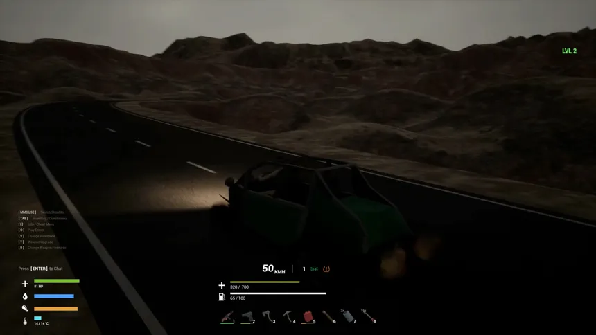 Скриншот 1 к игре The Long Drive Badland