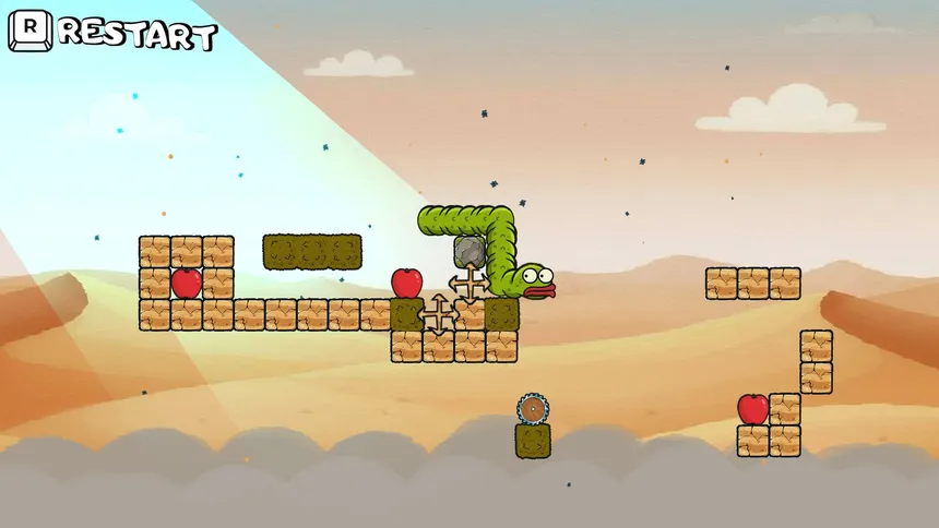 Скриншот 5 к игре Wriggle apple 3