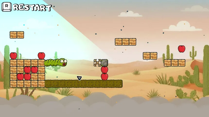 Скриншот 7 к игре Wriggle apple 3