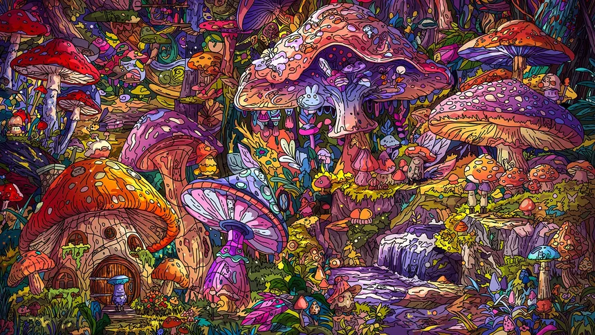 Скриншот 1 к игре 100 Mushroom Cats