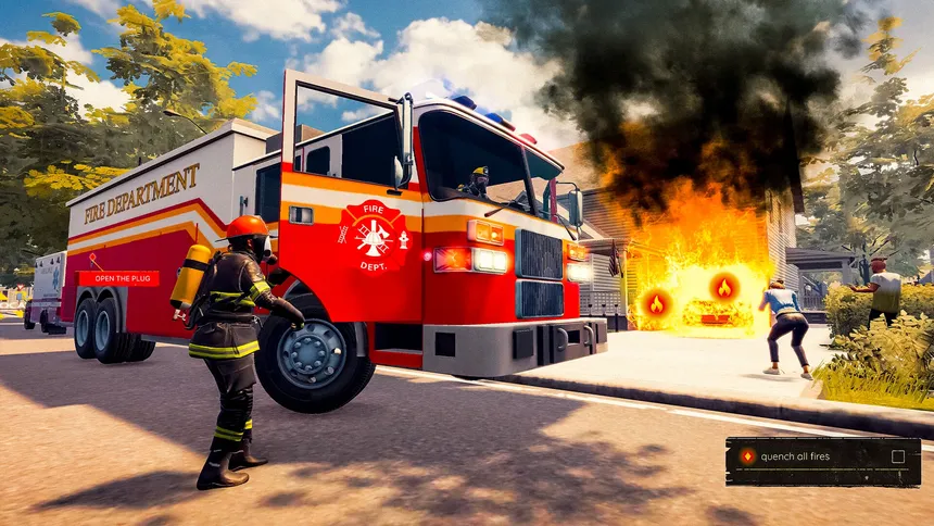 Скриншот 7 к игре Firefighting Rescue Simulator